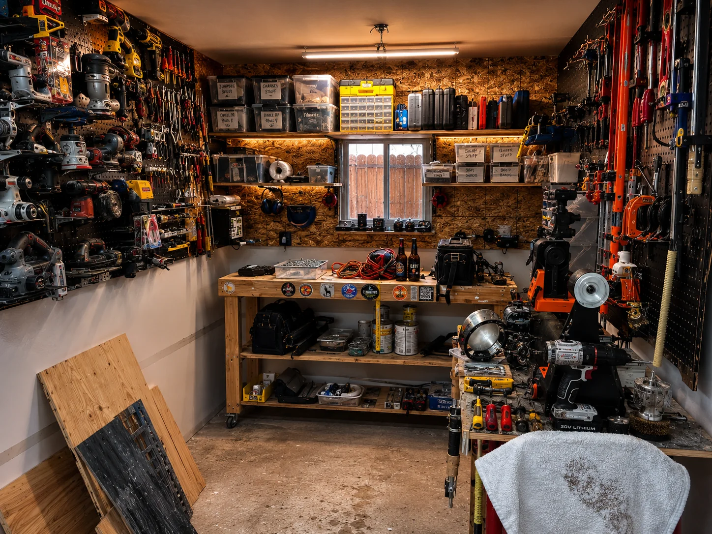 VonKemp Designs shop workspace